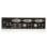 Conmutador KVM StarTech SV231DVIUA 2 Puertos USB DVI-I Full HD Audio Hub USB 2.0 Negro