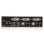 Conmutador KVM StarTech SV231DVIUA 2 Puertos USB DVI-I Full HD Audio Hub USB 2.0 Negro