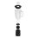 Batidora de Vaso Sogo BAT-SS-5570 1000W 1.5L Acero Inoxidable Titanio 2 Velocidades Negra