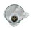 Frullatore a Bicchiere Titanium Power Mix 1000W 1,5L 2 Velocità Acciaio Inox Titanio