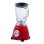 Batidora de vaso Sogo SS-5565 Acero Inoxidable 500W 1,5L Jarra de Cristal Rojo Pulse Picahielos