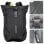 Mochila Ewent EW2536 Oxford 900D 17,3" rPET Expandible 6 Compartimentos USB Antirrobo Negra