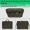 Funda Universal HP Modular 15,6" Poliéster Resistente Água Verde Cinza