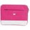 Funda para portátil Pantone 15.6" con ratón inalámbrico, acolchada, rosa, USB, universal