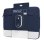 Funda Pantone KIT 15.6" Navy con ratón inalámbrico, poliéster, bolsillo frontal