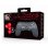 Gamepad Gembird JPD-PS4BT-02 Inalámbrico/Alámbrico Negro Bluetooth PS4/PC Doble Vibración LED