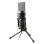 Microphone NGS MS120 USB cardioïde streaming podcast noir