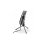 Microphone NGS MS120 USB cardioïde streaming podcast noir