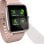 Aktivitätsarmband Hama Fit Watch 5910 Rosa LCD Touchscreen Bluetooth 5.0 IP68 Akku 6 Tage