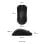 Ratón BenQ ZOWIE ZA13-DW inalámbrico 3200 DPI 7 botones para gaming negro