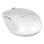 Ratón HYPER HS2100GL Bluetooth 2400 DPI 6 Botones Gris Blanco Multidispositivo