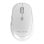 Ratón HYPER HS2100GL Bluetooth 2400 DPI 6 Botones Gris Blanco Multidispositivo
