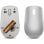 Ratón Lenovo 530 Inalámbrico Óptico Ambidextro 1200DPI Gris Platino USB Nano Receptor