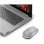 Ratón Lenovo 530 Inalámbrico Óptico Ambidextro 1200DPI Gris Platino USB Nano Receptor
