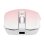 Ratón T'nB MWGRADIENTPK Bluetooth + USB Type-C 1600 DPI 6 Botones Rosa Blanco