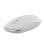 Ratón T'nB MWRUBBY1 Inalámbrico 1600 DPI Ambidextro Clic Silencioso Plata/Blanco