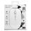 Ratón T'nB MWRUBBY1 Inalámbrico 1600 DPI Ambidextro Clic Silencioso Plata/Blanco