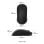 Ratón ZOWIE U2 Ambidextro RF inalámbrico 3200 DPI 70h Negro Ultraligero