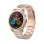 Reloj inteligente Forever SW-800 Verfi 1.3" IPS, Resistente Agua IP68, Banda Metal Oro S/M