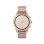 Reloj inteligente Forever SW-800 Verfi 1.3" IPS, Resistente Agua IP68, Banda Metal Oro S/M