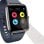 Hama Fit Watch 4900 Bluetooth 37mm LCD Noir Bleu M Étanche IP68 Suivi Cardiaque Sommeil