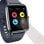 Hama Fit Watch 4900 Bluetooth 37mm LCD Noir Bleu M Étanche IP68 Suivi Cardiaque Sommeil