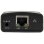 Servidor de impresión StarTech.com USB a Ethernet 10/100 Mbps LPR Negro compacto