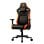 Silla gaming COUGAR CGR-DFL negra-naranja, imitación piel, reposabrazos 4D, 120kg