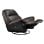 Sofá gaming COUGAR Overlord respaldo ajustable, 150 kg, imitación piel, negro