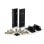 SAI Gembird EG-UPSRACK-12 2000VA 1200W Senoidal Montaje Rack LCD Metal Negro