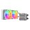 Refrigeración líquida COUGAR CGR-PSDUTRGB-W-240 2x12cm RGB Blanca PWM Intel/AMD
