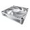 Refrigeración líquida COUGAR CGR-PSDUTRGB-W-240 2x12cm RGB Blanca PWM Intel/AMD