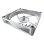 Refrigeración líquida COUGAR CGR-PSDUTRGB-W-240 2x12cm RGB Blanca PWM Intel/AMD