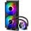 Refrigerador líquido Keep Out XWC-240 ARGB 2x12cm Aluminio compatibles Intel/AMD