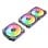 Ventilador PC Cougar Apolar RGB 12cm Negro Pack 3 Unidades PWM Silencioso