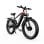 Vélo électrique F26 : deux moteurs 1 500 W, batterie Samsung amovible 48 V 20 Ah, freins hydrauliques