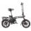 Bicicleta eléctrica DYU A5 350W 48V 7.5Ah, plegable, autonomía 55km, frenos disco, LCD