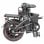 Bicicleta eléctrica DYU A5 350W 48V 7.5Ah, plegable, autonomía 55km, frenos disco, LCD