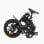 Bicicleta eléctrica DYU A16 Magnesio 250W 36V 55km autonomía plegable IP54 16” negra