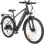 Bicicleta eléctrica DYU C5 48V 10Ah 250W suspensión hidráulica frenos doble disco negro