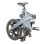 Bicicleta eléctrica DYU T1 sensor de par, batería extraíble, 7 velocidades, plegable, magnesio