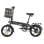 Bicicleta eléctrica DYU A1F Pro 16" 250W batería 7,5Ah plegable IP54