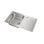 Lavabo Teka Classic 1C 1E rechteckiger Edelstahlspüle 1 Becken 860x500 mm