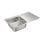 Lavabo Teka Classic 1C 1E rechteckiger Edelstahlspüle 1 Becken 860x500 mm