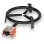 Paellero Vitrokitchen QP301B 6500W 30cm Gás Butano/Propano 1 Anel 3 Pés Preto/Laranja