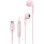 Kopfhörer JVC HA-FR17UC-P kabelgebunden USB-C DAC integriert Mikrofon Rosa