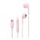 Kopfhörer JVC HA-FR17UC-P kabelgebunden USB-C DAC integriert Mikrofon Rosa