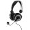 Vivanco 36652 Headset com Cabo, Microfone e Design Retro Preto/Prateado