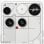 Smartphone Nothing Phone (3) 16GB/512GB/Triple Camera 50MP/Android 15/Blanc