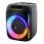 T'nB Cube Blaster Coluna de Festa 40W com Bluetooth 5.0, RGB, Karaoke, USB/SD e Microfone Preta